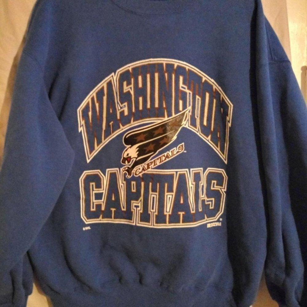 Washington Capitals Capitals Hockey Hockey Fan Washington Sweatshirt